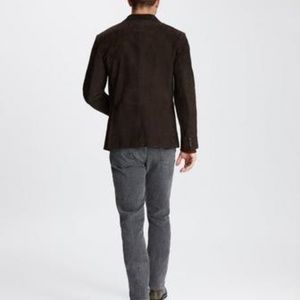 John Varvatos Mens Calfskin Jacket